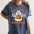 Read More Books Halloween Retro Pumpkin Reading Fall Teacher Women's Comfort Colors T-Shirt Denim Read More Books Halloween Retro Pumpkin Reading Fall Teacher Women's Comfort Colors T-Shirt Denim