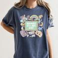 Retro Hooray It's Art Day Art Teacher Back To School Women Women's Comfort Colors T-Shirt Denim Retro Hooray It's Art Day Art Teacher Back To School Women Women's Comfort Colors T-Shirt Denim