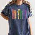 Retro Be Kind ASL Deaf Teacher Sign Language Gay Pride Women's Comfort Colors T-Shirt Denim Retro Be Kind ASL Deaf Teacher Sign Language Gay Pride Women's Comfort Colors T-Shirt Denim