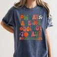 Retro PE Teacher What Are We Doing Today School Coach Women Women's Comfort Colors T-Shirt Denim Retro PE Teacher What Are We Doing Today School Coach Women Women's Comfort Colors T-Shirt Denim