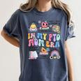 Retro In My PTO Mom Era Parent Organization Team Teacher Women's Comfort Colors T-Shirt Denim Retro In My PTO Mom Era Parent Organization Team Teacher Women's Comfort Colors T-Shirt Denim