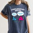 Right Acute Triangle Math Teacher Cool Geometry Women's Comfort Colors T-Shirt Denim Right Acute Triangle Math Teacher Cool Geometry Women's Comfort Colors T-Shirt Denim