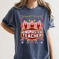 Ringmaster Teacher Costume – Carnival Birthday Style Women's Comfort Colors T-Shirt Denim Ringmaster Teacher Costume – Carnival Birthday Style Women's Comfort Colors T-Shirt Denim