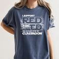 Science Fiction Future Teachers Union Protest RedforEd Shirt Men Women Kids Women's Comfort Colors T-Shirt Denim Science Fiction Future Teachers Union Protest RedforEd Shirt Men Women Kids Women's Comfort Colors T-Shirt Denim