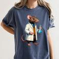 Science Rat Lab Science Scientist Mouse Teacher Chemistry Women's Comfort Colors T-Shirt Denim Science Rat Lab Science Scientist Mouse Teacher Chemistry Women's Comfort Colors T-Shirt Denim
