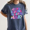 In My Science Teacher Era Teacher Women's Comfort Colors T-Shirt Denim In My Science Teacher Era Teacher Women's Comfort Colors T-Shirt Denim