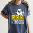 Science Teacher Halloween Elements Of Surprise Chemistry Women's Comfort Colors T-Shirt Denim Science Teacher Halloween Elements Of Surprise Chemistry Women's Comfort Colors T-Shirt Denim