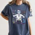 Science Teacher Halloween Skeleton Scientist Chemistry Women's Comfort Colors T-Shirt Denim Science Teacher Halloween Skeleton Scientist Chemistry Women's Comfort Colors T-Shirt Denim