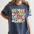 In My Second Grade Era Girl Back To School 2nd Grade Teacher Women's Comfort Colors T-Shirt Denim In My Second Grade Era Girl Back To School 2nd Grade Teacher Women's Comfort Colors T-Shirt Denim