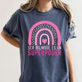 Ser Bilingue Es Un Superpoder Spanish Teacher Esl Teacher Women's Comfort Colors T-Shirt Denim Ser Bilingue Es Un Superpoder Spanish Teacher Esl Teacher Women's Comfort Colors T-Shirt Denim