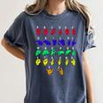 Sign Language Alphabet For ASL Interpreter Deaf Teacher Stud For Men Women Girls Kids Women's Comfort Colors T-Shirt Denim Sign Language Alphabet For ASL Interpreter Deaf Teacher Stud For Men Women Girls Kids Women's Comfort Colors T-Shirt Denim