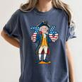 Six Seven 6 7 7 6 George Washington Teacher American Women's Comfort Colors T-Shirt Denim Six Seven 6 7 7 6 George Washington Teacher American Women's Comfort Colors T-Shirt Denim