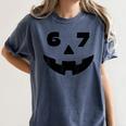 Six Seven Halloween Costume For Students Teachers 6 7 Women's Comfort Colors T-Shirt Denim