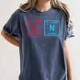Six Seven Meme 6 7 Science Teacher 6-7 Periodic Table Women's Comfort Colors T-Shirt Denim