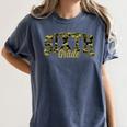 Sixth Grade Teacher Student Camouflage Back To School Women's Comfort Colors T-Shirt Denim Sixth Grade Teacher Student Camouflage Back To School Women's Comfort Colors T-Shirt Denim
