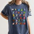 SPANISH ALPHABET MAESTRA SPANISH TEACHER Women's Comfort Colors T-Shirt Denim