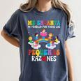 Spanish Teacher Bilingual Teacher Maestra Maestras Women's Comfort Colors T-Shirt Denim