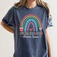 Special Education Dream Team Rainbow SPED Teacher Autism Women's Comfort Colors T-Shirt Denim Special Education Dream Team Rainbow SPED Teacher Autism Women's Comfort Colors T-Shirt Denim