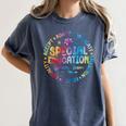 Special Education Squad Dream Team SPED Teacher Back School Women's Comfort Colors T-Shirt Denim Special Education Squad Dream Team SPED Teacher Back School Women's Comfort Colors T-Shirt Denim