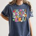 Special Education Teacher Era Inspirational SPED ABA Autism Women's Comfort Colors T-Shirt Denim Special Education Teacher Era Inspirational SPED ABA Autism Women's Comfort Colors T-Shirt Denim