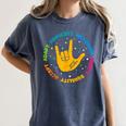 Special Education Teacher Inspirational SPED Teachers Autism Women's Comfort Colors T-Shirt Denim Special Education Teacher Inspirational SPED Teachers Autism Women's Comfort Colors T-Shirt Denim