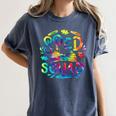 Special Education Teacher Sped Squad SPED Teacher Tie Dye Women's Comfort Colors T-Shirt Denim Special Education Teacher Sped Squad SPED Teacher Tie Dye Women's Comfort Colors T-Shirt Denim