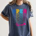 SPED Squad Proud Special Education Para Teacher Colorful Women's Comfort Colors T-Shirt Denim