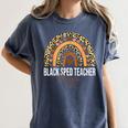 SPED Teacher Teacher Educator Magic Africa Proud Women's Comfort Colors T-Shirt Denim SPED Teacher Teacher Educator Magic Africa Proud Women's Comfort Colors T-Shirt Denim