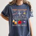 Spooky Syllables Halloween Teacher Student Education Women's Comfort Colors T-Shirt Denim Spooky Syllables Halloween Teacher Student Education Women's Comfort Colors T-Shirt Denim