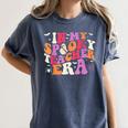 In My Spooky Teacher Era Halloween Teacher Back To School Women's Comfort Colors T-Shirt Denim In My Spooky Teacher Era Halloween Teacher Back To School Women's Comfort Colors T-Shirt Denim