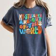 My Students Are Out Of This World Space Groovy Teacher Women's Comfort Colors T-Shirt Denim My Students Are Out Of This World Space Groovy Teacher Women's Comfort Colors T-Shirt Denim