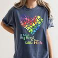 It Takes A Big Heart To Shape Little Minds Teacher Student Men Women Kids Women's Comfort Colors T-Shirt Denim