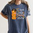 I Teach The Cutest Pumpkins Halloween Shirt For Teachers Women's Comfort Colors T-Shirt Denim I Teach The Cutest Pumpkins Halloween Shirt For Teachers Women's Comfort Colors T-Shirt Denim