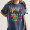 Teacher We Are Like A Box Of Crayons Back To School Women's Comfort Colors T-Shirt Denim Teacher We Are Like A Box Of Crayons Back To School Women's Comfort Colors T-Shirt Denim