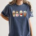 Teacher Fuel Coffee Teacher Mug Latte Iced Coffee Fall Women's Comfort Colors T-Shirt Denim Teacher Fuel Coffee Teacher Mug Latte Iced Coffee Fall Women's Comfort Colors T-Shirt Denim