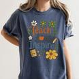 Teacher Inspire Love Women's Comfort Colors T-Shirt Denim