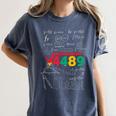 Teacher Math 67 Meme Square Root 4489 Slang Six Seven Women's Comfort Colors T-Shirt Denim