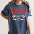 Teacher Pit Crew Race Car Driver Costume Men Women Kids Women's Comfort Colors T-Shirt Denim Teacher Pit Crew Race Car Driver Costume Men Women Kids Women's Comfort Colors T-Shirt Denim