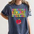Teacher Pregnancy Announcement Clothing Expecting Teacher X-Small Women's Comfort Colors T-Shirt Denim Teacher Pregnancy Announcement Clothing Expecting Teacher X-Small Women's Comfort Colors T-Shirt Denim