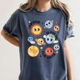 Teacher Space Science Learning Is Out Of World Solar System Women's Comfort Colors T-Shirt Denim Teacher Space Science Learning Is Out Of World Solar System Women's Comfort Colors T-Shirt Denim