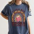 Teacher-TShirt I Like Big Books & I Cannot Lie Reading For Women Women's Comfort Colors T-Shirt Denim