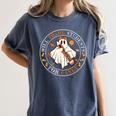 Teacher Will Trade Students For Candy Easy Halloween Costume Women's Comfort Colors T-Shirt Denim Teacher Will Trade Students For Candy Easy Halloween Costume Women's Comfort Colors T-Shirt Denim