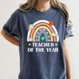Teacher Of The Year Best Teacher Ever Men Women Women's Comfort Colors T-Shirt Denim Teacher Of The Year Best Teacher Ever Men Women Women's Comfort Colors T-Shirt Denim