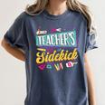 Teacher's Sidekick Teacher Assisting Teaching Assistant Women's Comfort Colors T-Shirt Denim