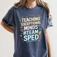Team Sped Sped Teacher Special Education Teacher Team Women's Comfort Colors T-Shirt Denim