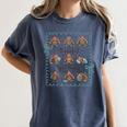 Thankful For Books Turkey Reading Book Lovers Fall Teacher Women's Comfort Colors T-Shirt Denim Thankful For Books Turkey Reading Book Lovers Fall Teacher Women's Comfort Colors T-Shirt Denim