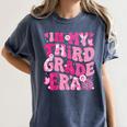 In My Third Grade Era Teachers Women Back To School Girls Women's Comfort Colors T-Shirt Denim In My Third Grade Era Teachers Women Back To School Girls Women's Comfort Colors T-Shirt Denim
