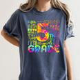 Tie Dye 5th Grade Typography Team Fifth Grade Teacher For Men Women Girls Kids Women's Comfort Colors T-Shirt Denim Tie Dye 5th Grade Typography Team Fifth Grade Teacher For Men Women Girls Kids Women's Comfort Colors T-Shirt Denim