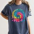 Tie Dye Prek Teacher Rainbow Preschool Back To School Girl Women's Comfort Colors T-Shirt Denim Tie Dye Prek Teacher Rainbow Preschool Back To School Girl Women's Comfort Colors T-Shirt Denim