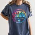 TK & Kinder Dream Team Transitional Kindergarten Teacher Women's Comfort Colors T-Shirt Denim TK & Kinder Dream Team Transitional Kindergarten Teacher Women's Comfort Colors T-Shirt Denim